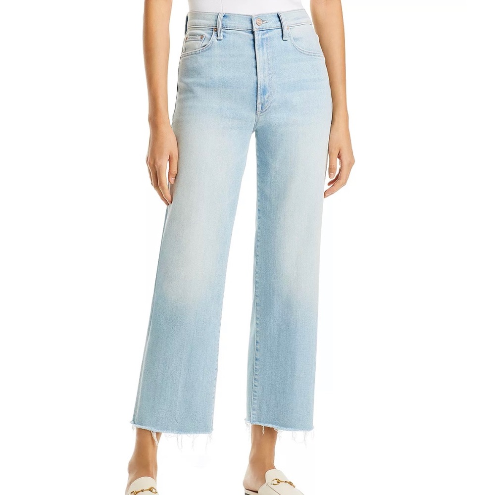 MOTHER Jeans (The Rambler High Rise Ankle Straight Leg Jeans)